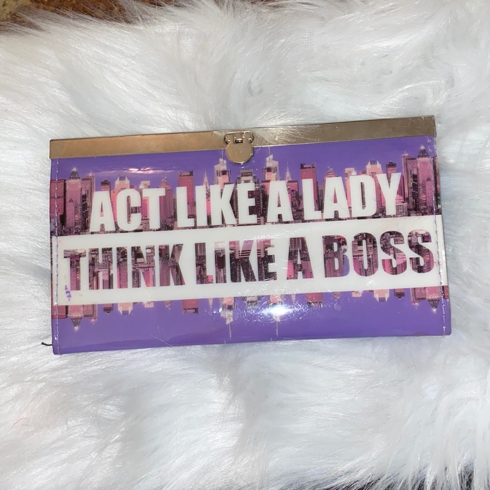 Act like a boss wallet